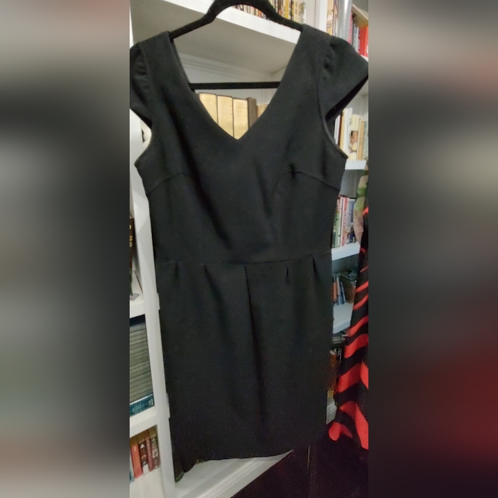Little Black Cap Sleeve Dress